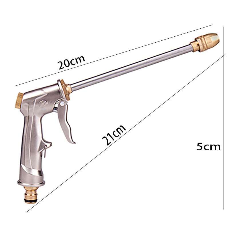 Prailginimo strypas aukšto slėgio Galingas putų automobilių plovimo vandens pistoletas buitinis Metalo dengimo vandens pistoletas Galingas antgalis Automobilinis vandens purškimo įrankis
