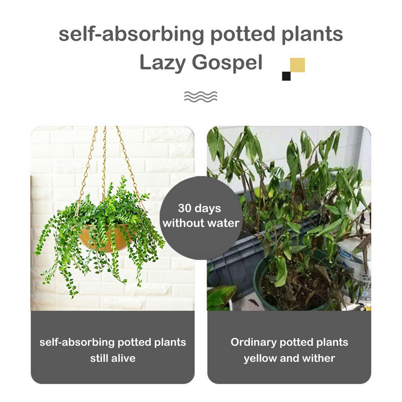 Ghiveci de flori agățat din metal, lanț nordic, coș de jardinier, vază de flori pentru casă, grădină, balcon, decorare C3v6