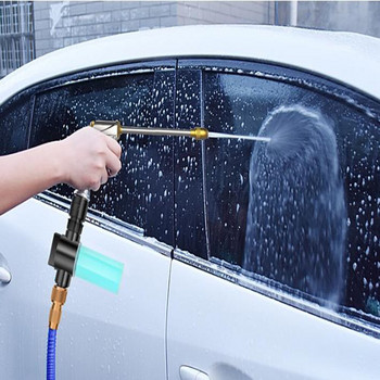 Безплатна доставка Градинска водна струя Спрей за миене на автомобили Инструменти за миене на автомобили Пистолет за почистване на вода под високо налягане