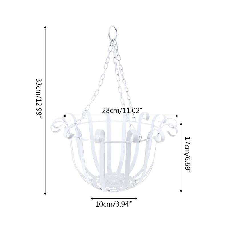 Europietiško stiliaus sieninis pakabinamas gėlių vazonas atramos laikiklis kabliukas geležies pakabos augalų laikiklis balkono namų dekoras