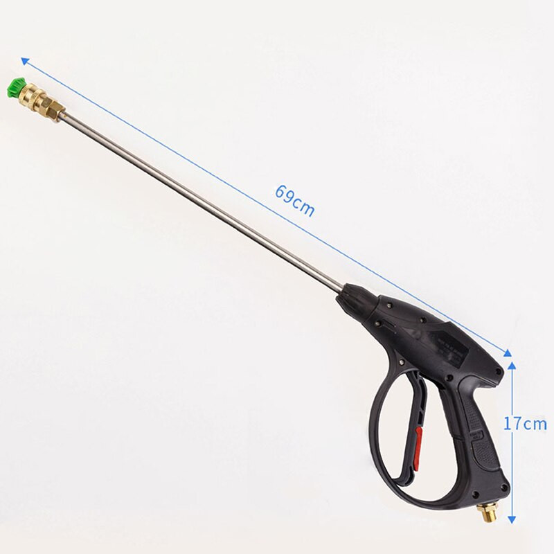 Mașina de spălat pistol cu apă Alegeți să schimbați duzele cu mai multe modele de pulverizare Conector rapid și ușor pistol de apă Jet de putere