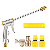 Udare automată serpentină din PVC Furtun de apă de grădină Țeavă de recul cu autovolburare cu duză de pulverizare Pistol de irigare Instrument de pulverizare pentru spălătorie auto