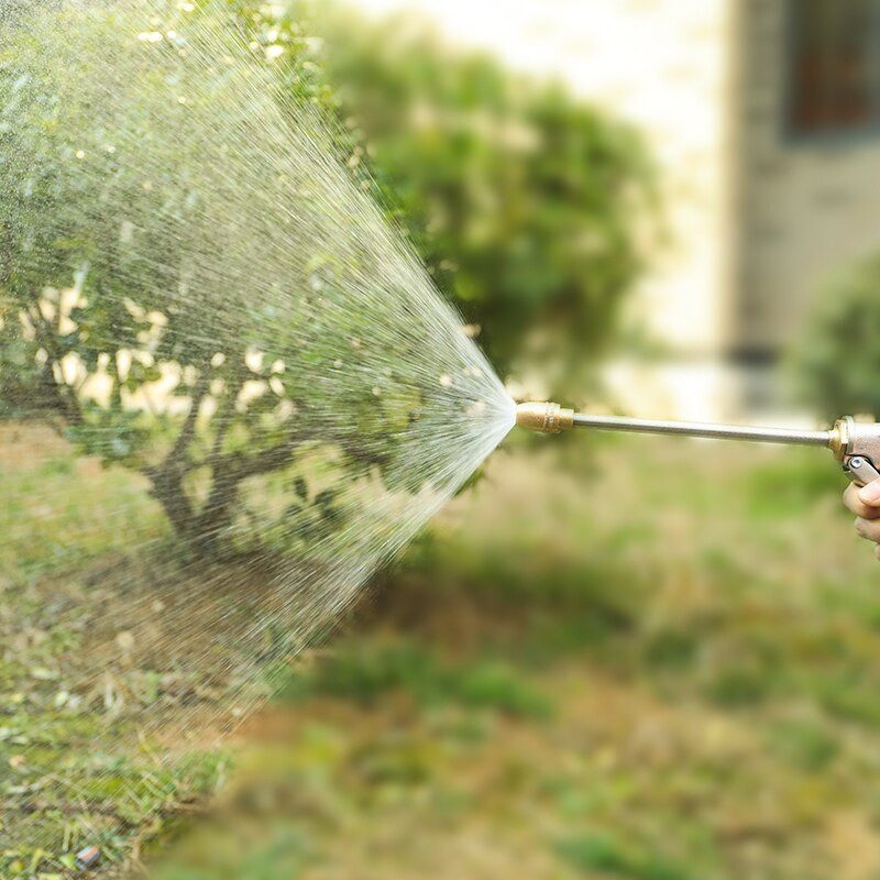 Udare automată serpentină din PVC Furtun de apă de grădină Țeavă de recul cu autovolburare cu duză de pulverizare Pistol de irigare Instrument de pulverizare pentru spălătorie auto