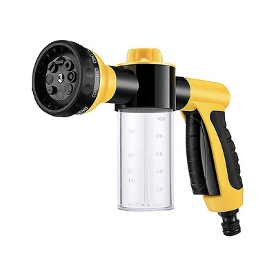 Sodo vandens pistoleto žarnos antgalis Automobilių plovimo mašina Automobilių valymo įrankiai Sodo laistymo srove Purškiamas aukšto slėgio purkštuvų putų antgalis