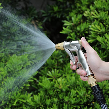 Νέο πιστόλι ψεκασμού νερού υψηλής πίεσης για καθαρισμό πλυντηρίου αυτοκινήτων Ακροφύσιο σωλήνα ποτίσματος κήπου Πιστόλι ψεκασμού μεταλλικό πιστόλι αφρού