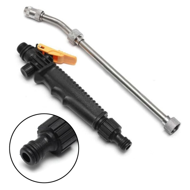 2În1 Mașină de spălat cu înaltă presiune Baghetă extensibilă Duză pentru furtun de apă Hydro Jet