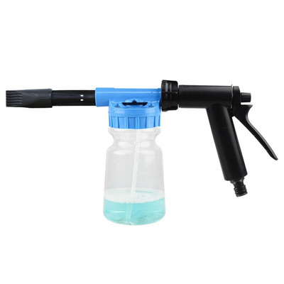 Alacsony nyomású autómosó hab vízpisztoly habágyú hóhab lándzsa Kerti víztömlő öntözővíz permetező palack Dropshipping