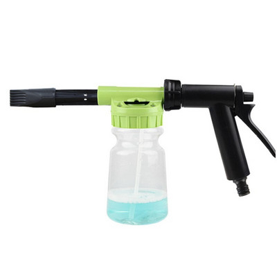 Alacsony nyomású autómosó hab vízpisztoly habágyú hóhab lándzsa Kerti víztömlő öntözővíz permetező palack Dropshipping