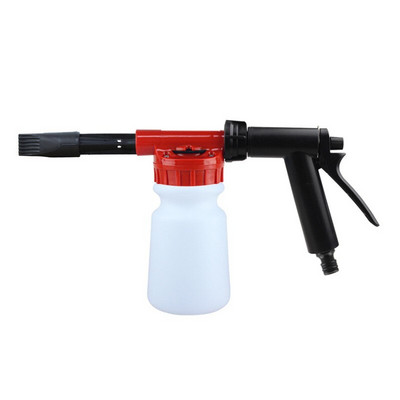 Alacsony nyomású autómosó hab vízpisztoly habágyú hóhab lándzsa Kerti víztömlő öntözővíz permetező palack Dropshipping