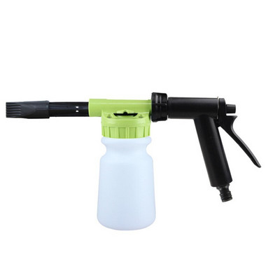 Alacsony nyomású autómosó hab vízpisztoly habágyú hóhab lándzsa Kerti víztömlő öntözővíz permetező palack Dropshipping