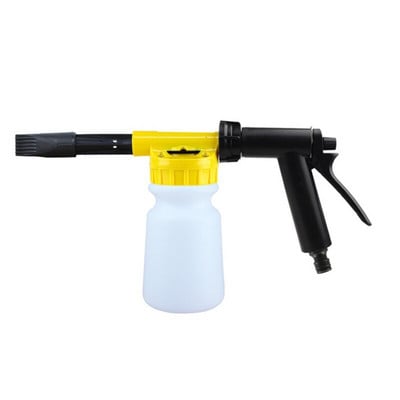 Alacsony nyomású autómosó hab vízpisztoly habágyú hóhab lándzsa Kerti víztömlő öntözővíz permetező palack Dropshipping