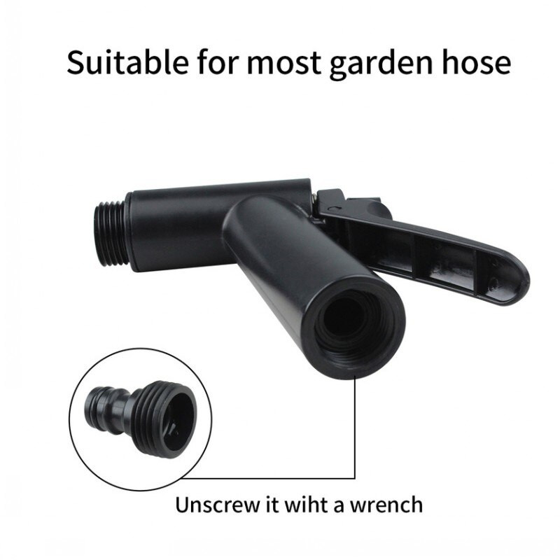 Alacsony nyomású autómosó hab vízpisztoly habágyú hóhab lándzsa Kerti víztömlő öntözővíz permetező palack Dropshipping