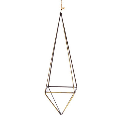 2 värvi rippuvad Tillandsia õhutaimed nagid metallist geomeetriline raud kunst Lillepott Aiatarvikud Kodukontori sisustus