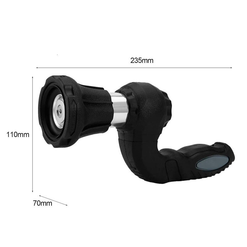 5 üzemmód Nyomás alatti vízpisztoly permetezők Tömlő Blaster Fireman Fúvóka Gyepkert Szupererős Otthon Eredeti Autómosó Új