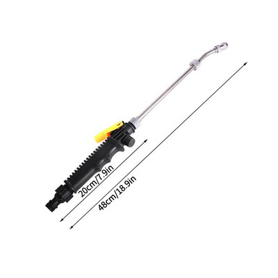 Sodo aukšto slėgio vandens pistoleto purkštuvas Vandens plovimo plovimo mašinos plovimo vandens pistoleto slėginė plovimo mašina augalams laistyti Sodo įrankis