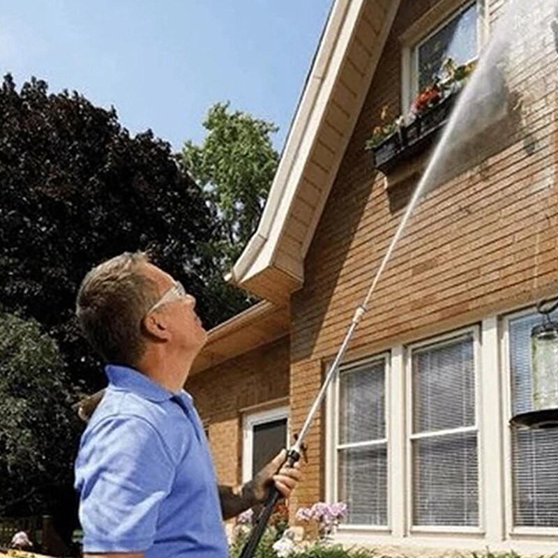 Sodo aukšto slėgio vandens pistoleto purkštuvas Vandens plovimo plovimo mašinos plovimo vandens pistoleto slėginė plovimo mašina augalams laistyti Sodo įrankis