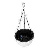 Coș suspendat Ghiveci de flori din plastic Ghiveci de flori cu auto-udare Suport pentru plante Decorarea casei Ghiveci suspendat de grădină