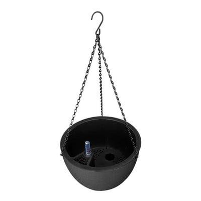 Coș suspendat Ghiveci de flori din plastic Ghiveci de flori cu auto-udare Suport pentru plante Decorarea casei Ghiveci suspendat de grădină