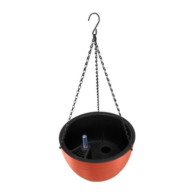 Coș suspendat Ghiveci de flori din plastic Ghiveci de flori cu auto-udare Suport pentru plante Decorarea casei Ghiveci suspendat de grădină