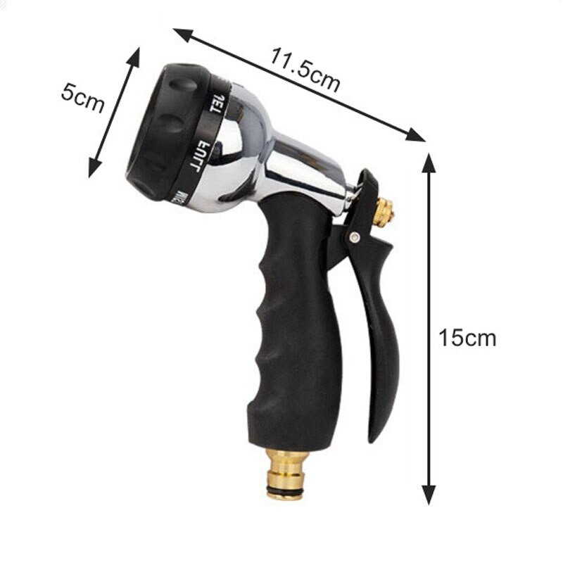 Pistol de pulverizare cu apă de înaltă presiune Mașină de spălat furtun pentru irigare grădină udare stropitoare pentru curățare pistol cu apă