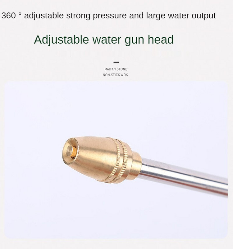 Új nagynyomású fém vízszóró pisztoly autómosó tisztító kerti tömlő vízpisztoly locsoló hab vízpisztoly a kerthez