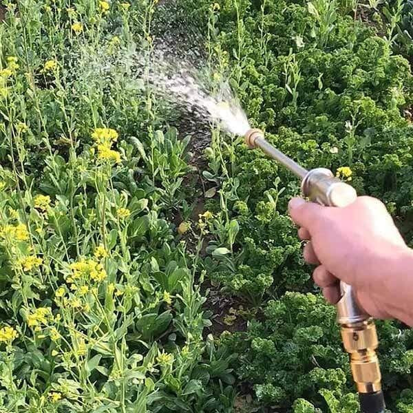 Nagynyomású autómosó tömlő állítható permetező cső- 17FT-50FT kerti tömlőcső autómosó tömlő tisztító vízpisztolyhoz