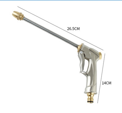 Aukšto slėgio vandens pistoletas Jet Garden automobilių plovimo žarnos lazdelė antgalis purkštuvas laistymo purškiamas purkštuvas valymo įrankis