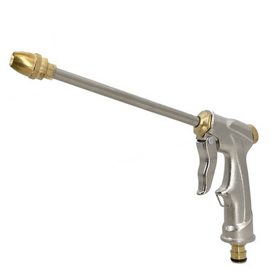 Pistol de apă pentru spălat cu presiune de înaltă calitate, metal, reglabil, duză pentru furtun de spălat auto, pistol de apă cu spumă, pulverizator de udare pentru grădină, vânzător direct