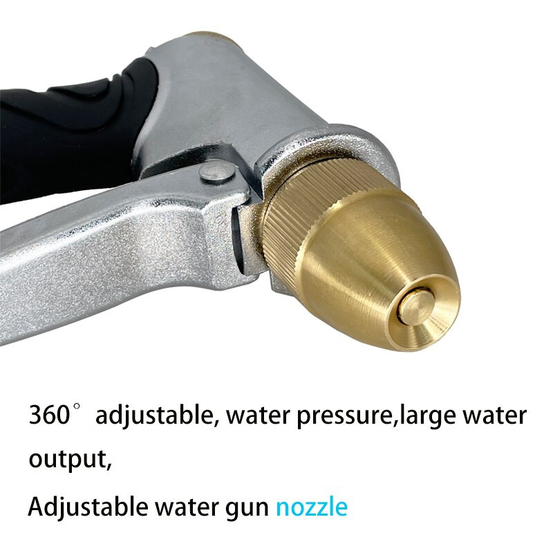 Naujas metalinis aukšto slėgio vandens pistoletas automobilių plovimo mašinos valymo antgalis sodo žarna vandens pistoleto purkštuvas Automobilių plovimo laistymas