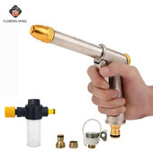 Nou tip de pistol de apă de înaltă presiune curățare mașină de spălat mașină furtun de udare de grădină pulverizare spumă duză reglabilă pistol de apă Expeditori direcți