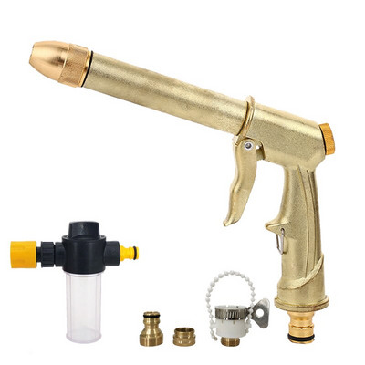 Nou tip de pistol de apă de înaltă presiune curățare mașină de spălat mașină furtun de udare de grădină pulverizare spumă duză reglabilă pistol de apă Expeditori direcți
