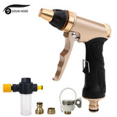 GOUN HOSE Pistol de apă de înaltă presiune din metal Mașină de spălat mașină Duză de curățare Furtun de grădină Pistol de apă Stropitor Udarea grădinii de legume