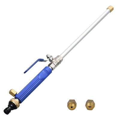 Hordozható Hydro Jet nagynyomású elektromos mosó fém öntözőpálca permetező mosóeszköz kerti autótisztításhoz