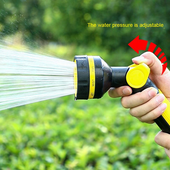 10 Λειτουργίες Garden Sprinkler Watering Artifact Πότισμα Grass Lawn Ρυθμιζόμενο ακροφύσιο Περιστροφικό σύστημα ψεκασμού Προμήθειες κήπου