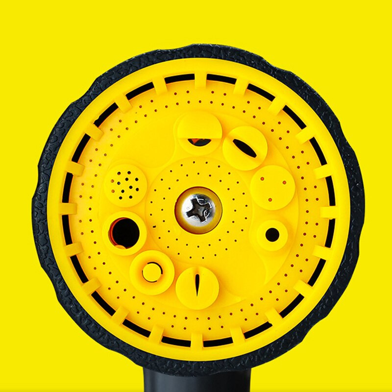 10 funkcijų sodo purkštuvas laistymo artefaktas žolės laistymas veja Reguliuojamas antgalis Rotacinė laistymo sistema Sodo reikmenys