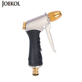 Pistol de apă de înaltă presiune, metal, duză reglabilă, pentru grădinărit, udare, furtun de spălat auto, pistol de apă, pulverizator din alamă, Dropshipping