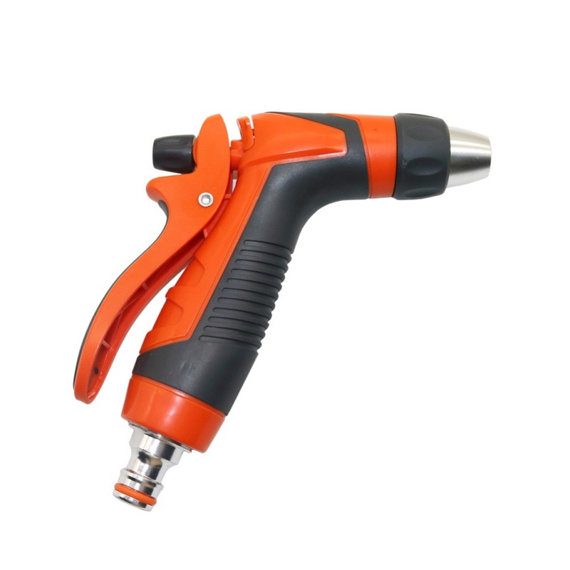 Kit pistol de apă de înaltă presiune cu conectori rapidi pentru furtun, conector de oprire a apei pentru udare duză de pulverizare pentru spălătorie auto 1 set