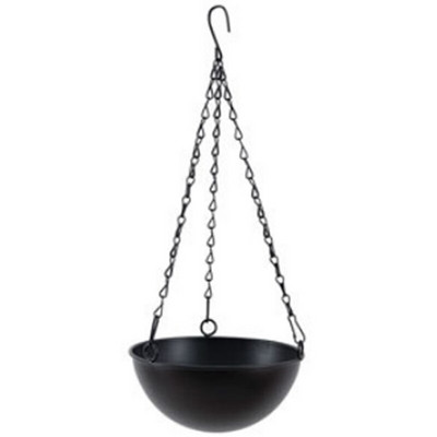 Ghiveci de flori suspendate din metal cu lanț de jardiniere suspendate coș vază de flori pentru decorarea balconului, grădinii