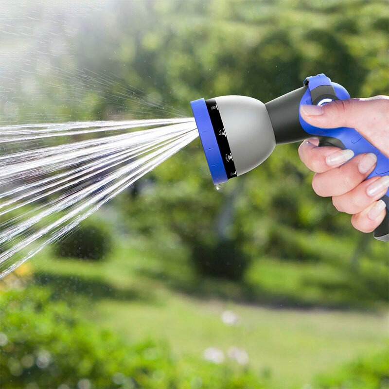 Kerti tömlő Vízpisztoly Magasnyomású autómosó Tartós Kézi Kerti Szerszámok Öntöző Gyeptömlő Cső Sprinkler Szórópisztoly