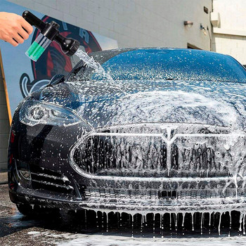 Πιστόλι νερού πλυντηρίου αυτοκινήτων 8 σε 1 Πιστόλι νερού κήπου Auto Foam Water πιστόλι υψηλής πίεσης Cleaning Car Washing Snow Foam πιστόλι