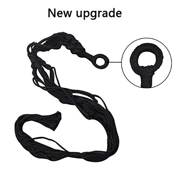 SHGO HOT-Plant-Link-Linked Indoor and Outdoor Flower Basket Basket, Medvilninė virvė, Girliandos augalų stovas, 2 dalys