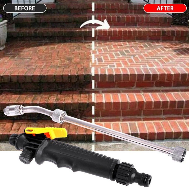 Pistol de apă multifuncțional cu spumă de înaltă presiune, spălătorie auto, duză de atomizare, pulverizare, udare grădină, instrument de curățare pentru irigare