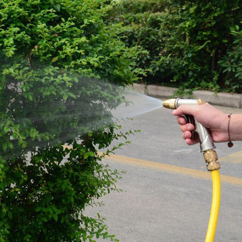 Πιστόλι ψεκασμού νερού υψηλής πίεσης Πλήρης επιμετάλλωση Σωλήνας κήπου Σωλήνας γκαζόν Ρυθμιζόμενος τρόπος ψεκασμού Πότισμα κήπου Πλυντήριο αυτοκινήτων