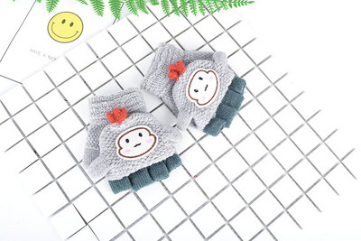 Gyermek téli kesztyű több modell rátéttel és fűzővel