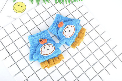 Gyermek téli kesztyű több modell rátéttel és fűzővel