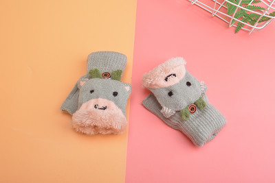 Gyermek téli kesztyű több modell rátéttel és fűzővel