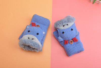 Gyermek téli kesztyű több modell rátéttel és fűzővel