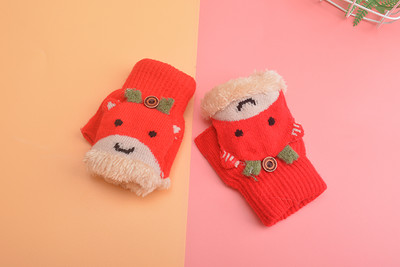 Gyermek téli kesztyű több modell rátéttel és fűzővel