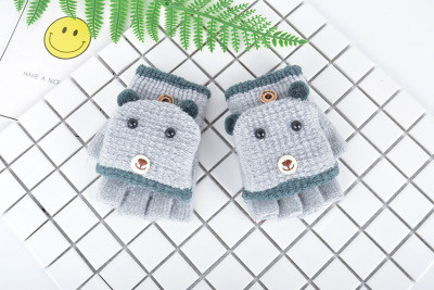 Gyermek téli kesztyű több modell rátéttel és fűzővel