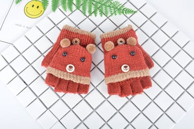 Gyermek téli kesztyű több modell rátéttel és fűzővel